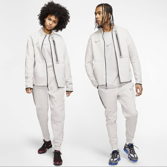 Nike Tech Multi-Colour/Wolf Grey/Blk Fleece XL - Picture 2 of 16